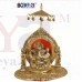 OkaeYa Gold Finish Ganesh With Chattar God Idol